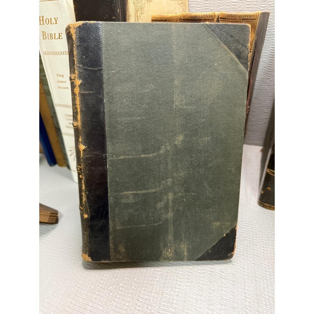 1879 National Repository Vol V Antique Hardcover Religious Literature Art